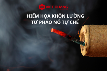 Hiểm họa khôn lường từ pháo nổ tự chế